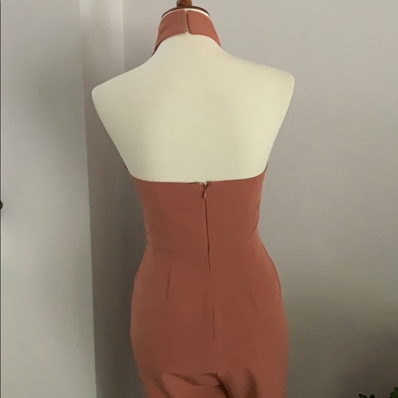 Lavish Alice Keyhole High Neck Jumpsuit- Like New - Picture 5 of 8